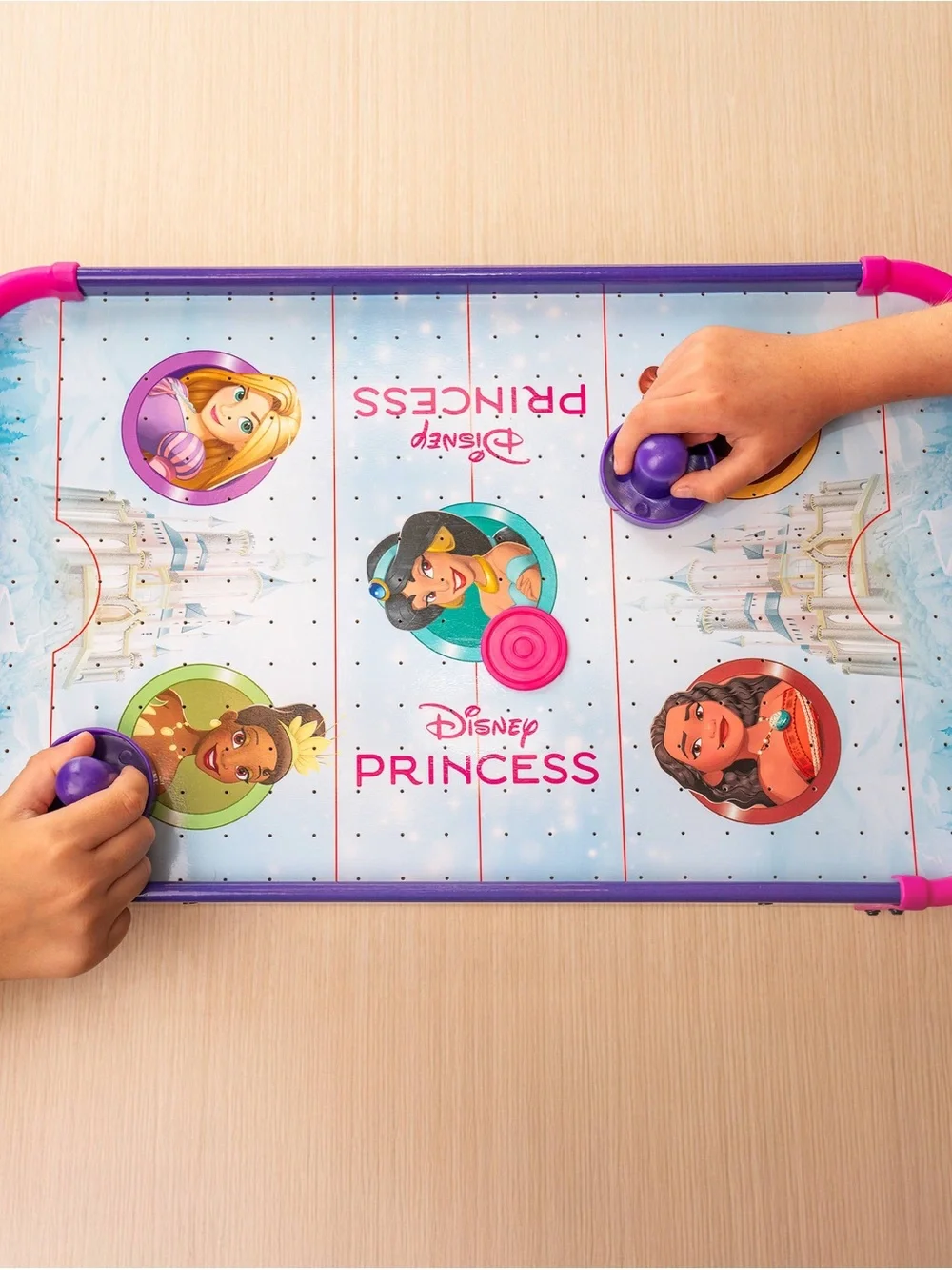 Disney Princess Electronic Tabletop Air Hockey – Brand New in Box!